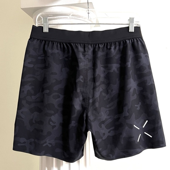 Ten Thousand Men's Tactical 7'' Unlined Set Shorts in Black Gray Camo - Picture 4 of 8